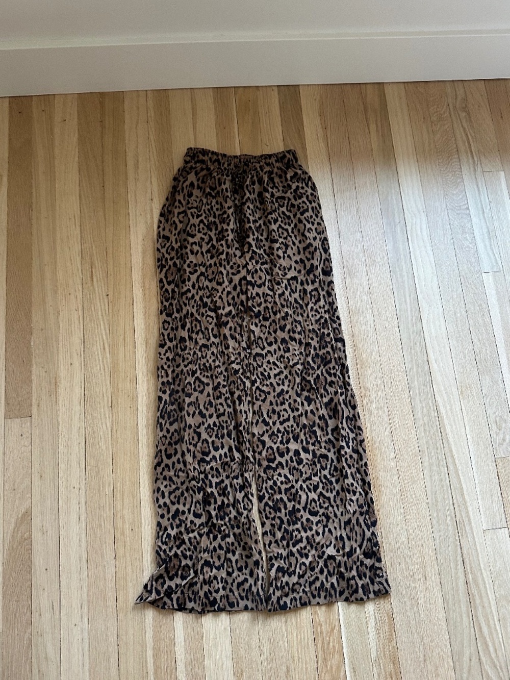 Subdued leopard pants